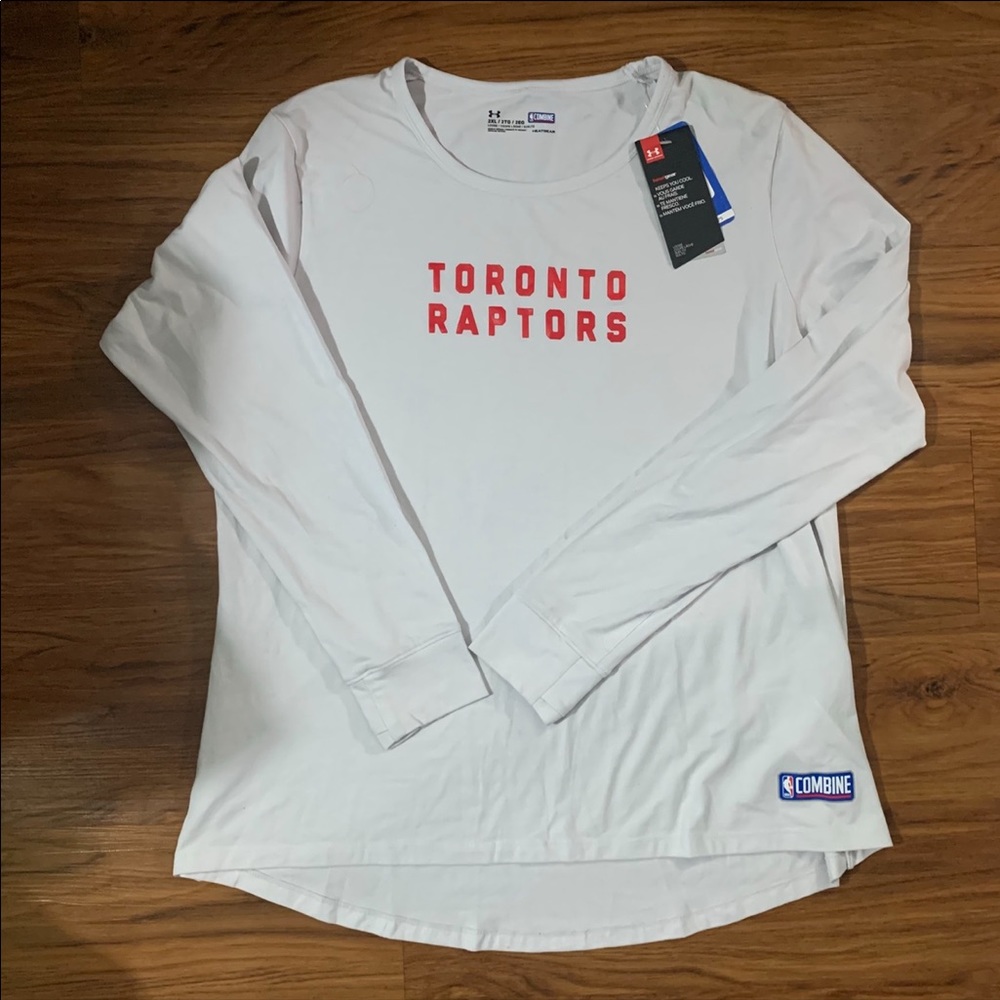 *NWT* Under Armour Toronto Raptors Combine Long Sleeve Shirt Size 2X